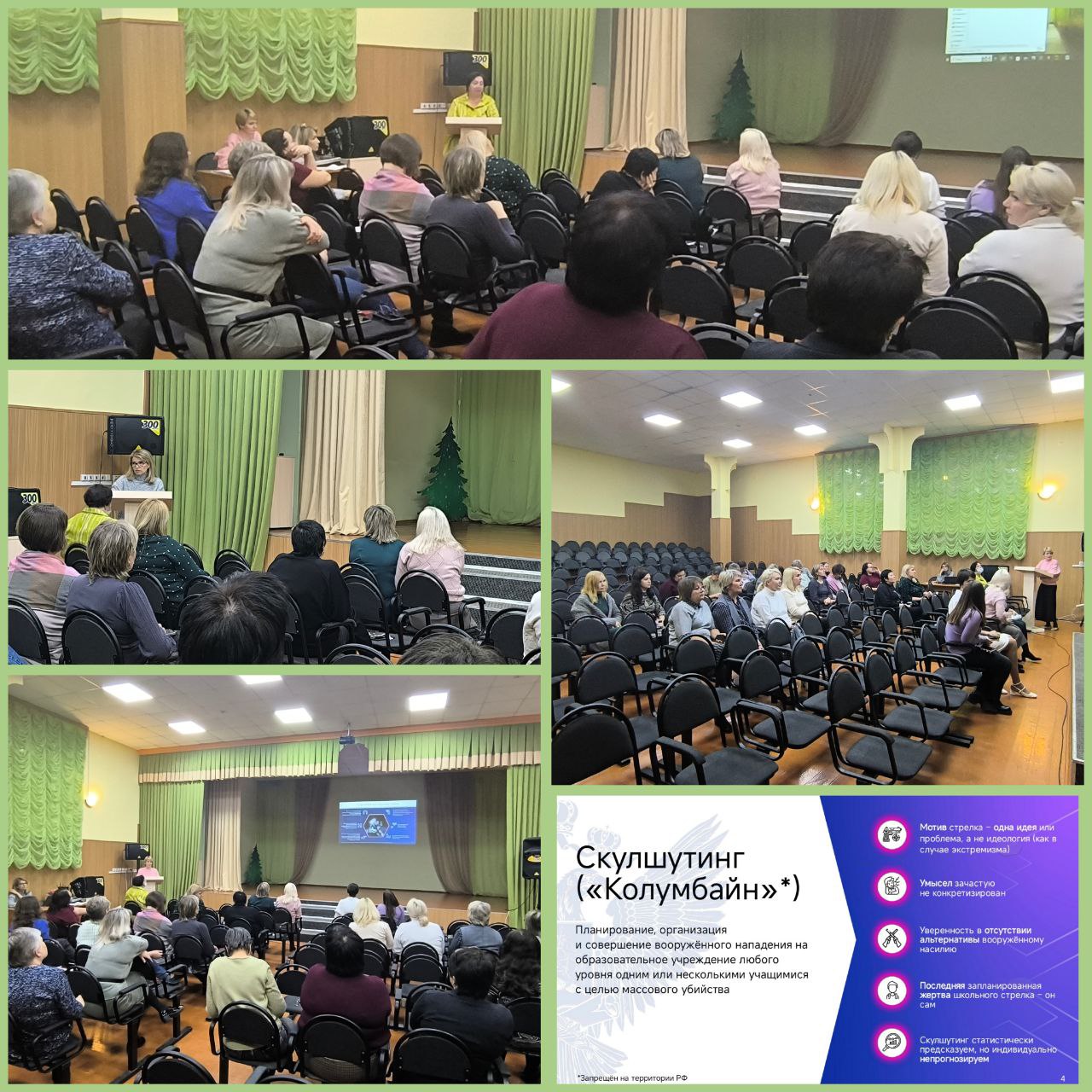 Скулшутинг как современная угроза в образовательной среде.